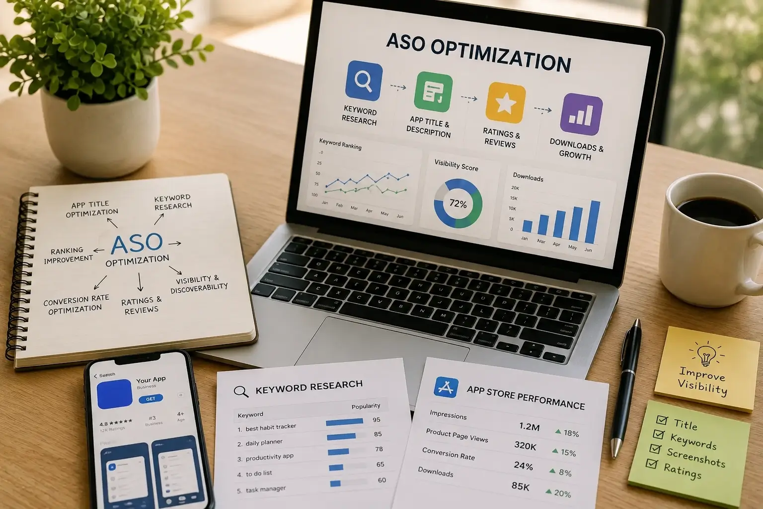 App growth strategy and analytics review
